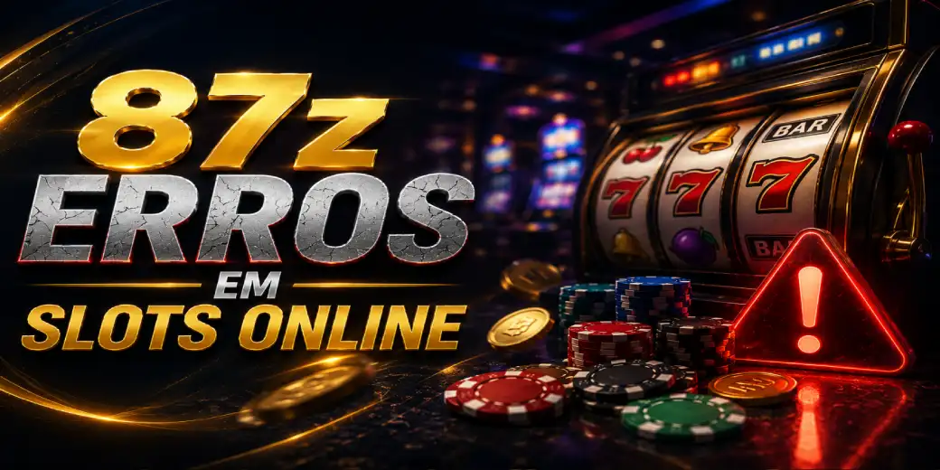 87z Erros em Slots Online: 7 Falhas Que Você Deve Evitar
